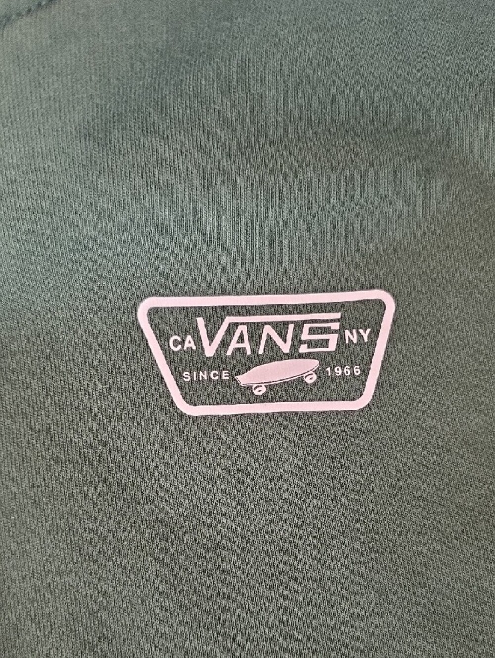 Vans Dark Green Full-Zip Kids Hoodie - Picture 4 of 8